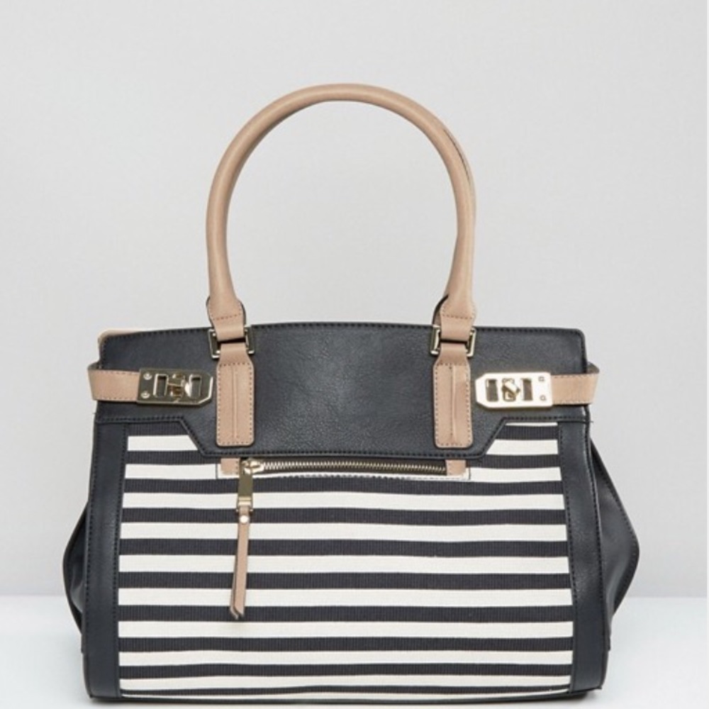 Aldo Striped handbag